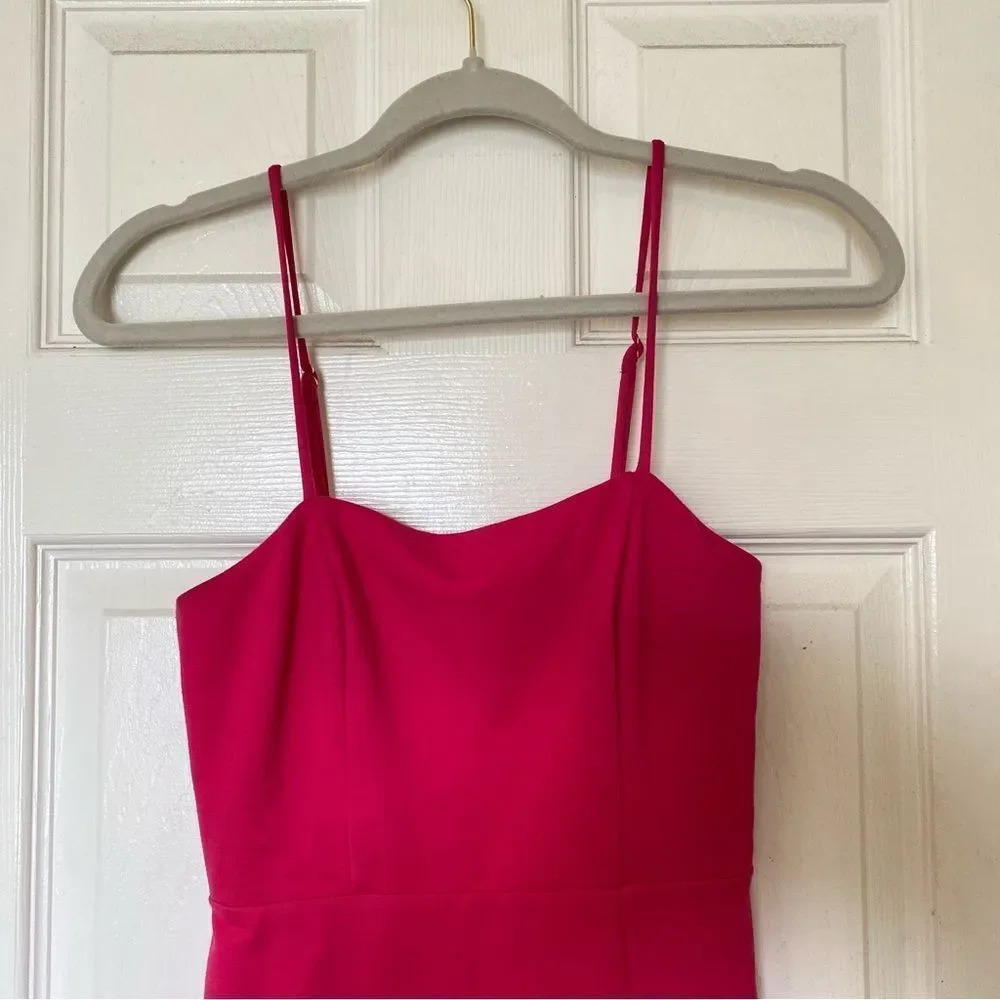 NBD X NAVEN Kelly Dress in Bright Pink XS Revolve Barbie Pink - Picture 7 of 10